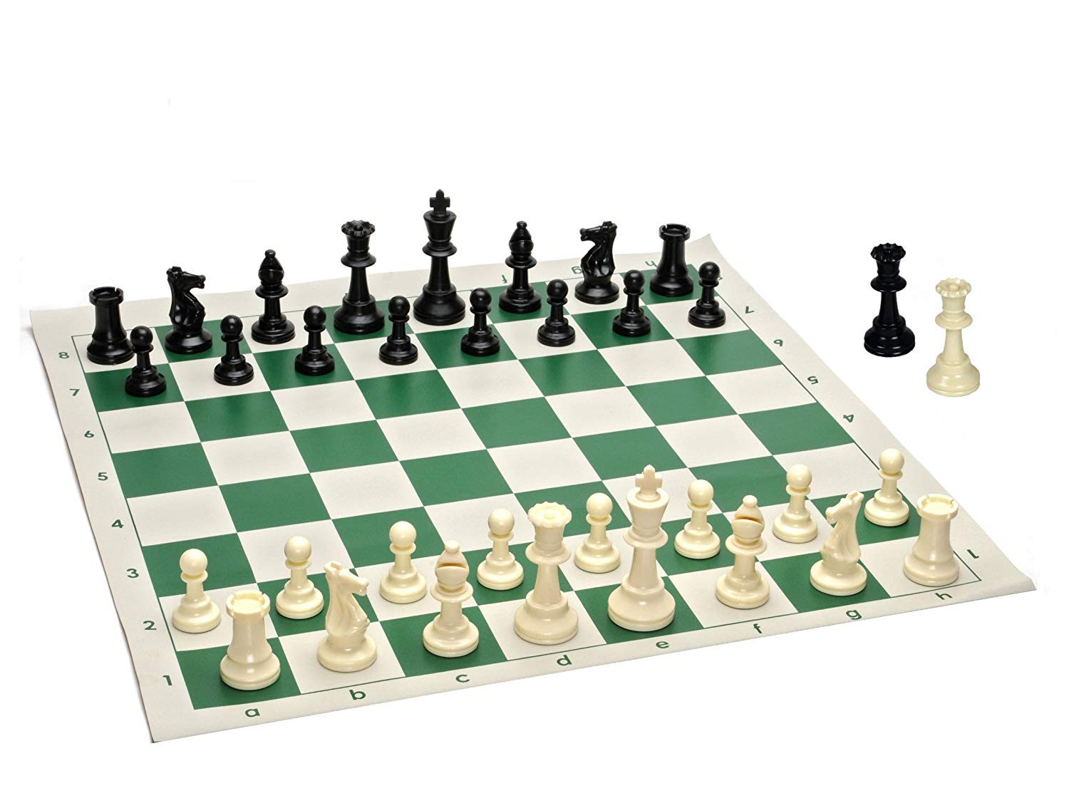 Complete Analysis Chess Set - Forest Green* + FREE pouch NEW